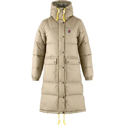 Fjällräven Expedition Long Down Parka Women's Fossil M Fjällräven Expedition Long Down Parka Women's Fossil M
