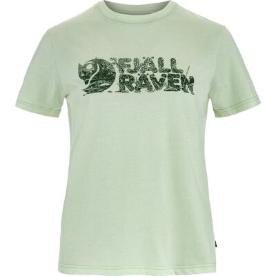 Fjällräven Women's Lush Logo T-shirt Soft Jade M Fjällräven Women's Lush Logo T-shirt Soft Jade M