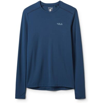 Rab Force Ls Tee Wmns Tempest Blue XL Rab Force Ls Tee Wmns Tempest Blue XL