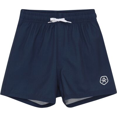 Color Kids Swim Shorts, Solid Dress Blues 122 Color Kids Swim Shorts, Solid Dress Blues 122