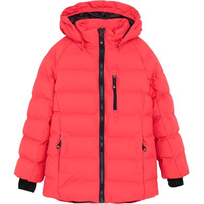 Color Kids Ski Jacket - Quilt Diva Pink 134 Color Kids Ski Jacket - Quilt Diva Pink 134