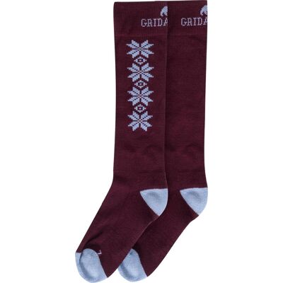 Gridarmor Kids' Alpin Merino Ski Sokk Jr Fig 33-36 Gridarmor Kids' Alpin Merino Ski Sokk Jr Fig 33-36