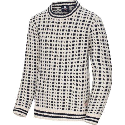 Gridarmor Classic Wool Sweater Jr Snow White 122/128 Gridarmor Classic Wool Sweater Jr Snow White 122/128