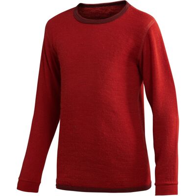Woolpower Kids' Crewneck 200 Autumn Red 110/116 cm Woolpower Kids' Crewneck 200 Autumn Red 110/116 cm