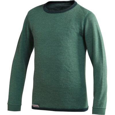 Woolpower Kids' Crewneck 200 Lake Green 122/128 cm Woolpower Kids' Crewneck 200 Lake Green 122/128 cm