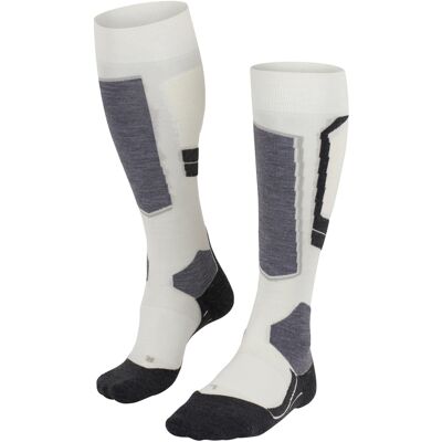 Falke Women's Sk4 Knee-high Socks Off White M Falke Women's Sk4 Knee-high Socks Off White M