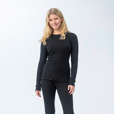 Janus Classic Merino 215 Crew W Black M Janus Classic Merino 215 Crew W Black M