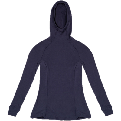 Janus Airwool Merino 260 Hood W Navy L Janus Airwool Merino 260 Hood W Navy L