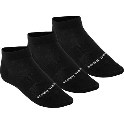 Kari Traa Women's Tåfis Sock 3-pack Black 36-38 Kari Traa Women's Tåfis Sock 3-pack Black 36-38