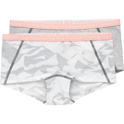 Kari Traa Women's Tina Hipster 2-pack White L Kari Traa Women's Tina Hipster 2-pack White L