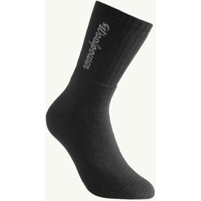 Woolpower Socks 2-pack Logo 400 Classic Black 36-39 Woolpower Socks 2-pack Logo 400 Classic Black 36-39