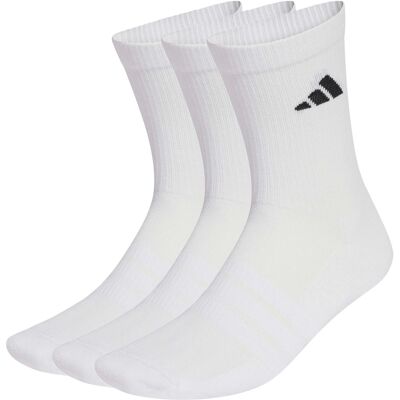 Adidas C Ess Crw 3p White/white/black L Adidas C Ess Crw 3p White/white/black L