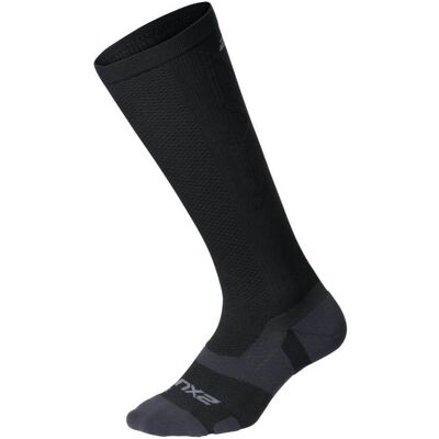 2xu Vectr Light Cushion Full Length Socks Black/titanium M 2xu Vectr Light Cushion Full Length Socks Black/titanium M
