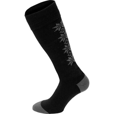 Gridarmor Alpin Merino Ski Sokk Black Beauty 36-39 Gridarmor Alpin Merino Ski Sokk Black Beauty 36-39