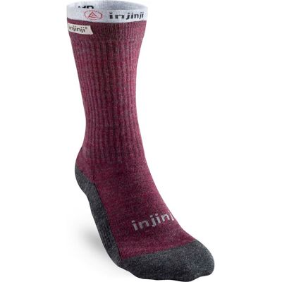 Injinji Women's Liner + Hiker Crew Maroon XS Injinji Women's Liner + Hiker Crew Maroon XS