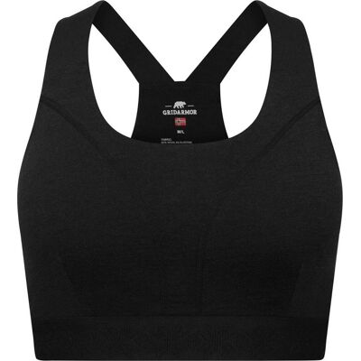 Gridarmor Merino Wool Soft Bra Wmn Black Beauty XS/S Gridarmor Merino Wool Soft Bra Wmn Black Beauty XS/S