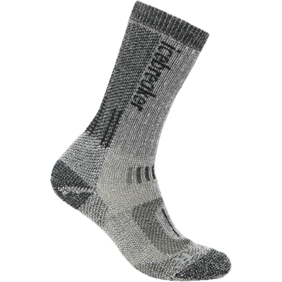 Icebreaker Women Merino Hike+ Mountaineer Mid Calf Jet Hthr/black S Icebreaker Women Merino Hike+ Mountaineer Mid Calf Jet Hthr/black S