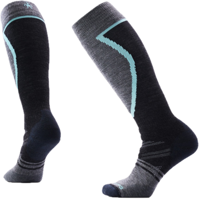 Smartwool Women's Ski Full Cushion Otc Socks Charcoal L Smartwool Women's Ski Full Cushion Otc Socks Charcoal L