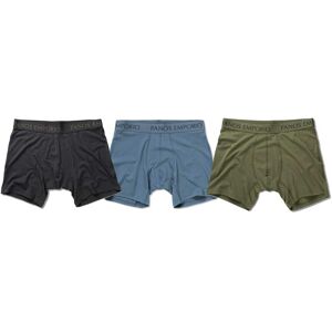 Panos Emporio Pe 3pk Base Bamboo Boxer Grey/olive/bluesteel M Panos Emporio Pe 3pk Base Bamboo Boxer Grey/olive/bluesteel M
