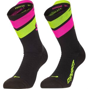 Dynafit Ultra Crew Socks Black Out Ultra Yellow/5a30 39-42 Dynafit Ultra Crew Socks Black Out Ultra Yellow/5a30 39-42