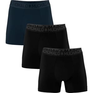 Muchachomalo 1132 3pk Cotton Boxer 79 Black/blue Medium Muchachomalo 1132 3pk Cotton Boxer 79 Black/blue Medium