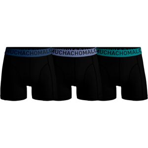 Muchachomalo 1010 3pk Microfiber Boxer 71 Black/black/black Small Muchachomalo 1010 3pk Microfiber Boxer 71 Black/black/black Small