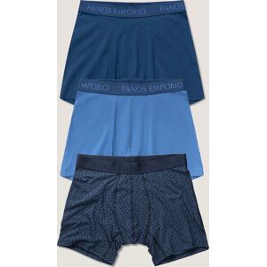 Panos Emporio Pe 3pk Base Bamboo Boxer Poseidon/high Tide/blue Meander X-Large Panos Emporio Pe 3pk Base Bamboo Boxer Poseidon/high Tide/blue Meander X-Large