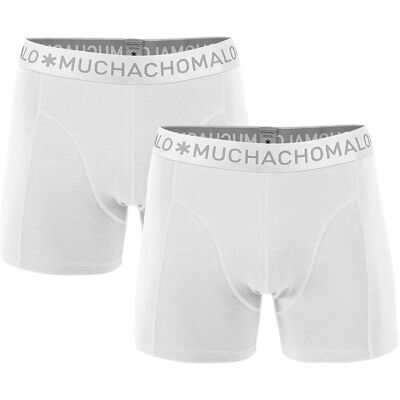 Muchachomalo 1010 Boxer 2pk White S Muchachomalo 1010 Boxer 2pk White S
