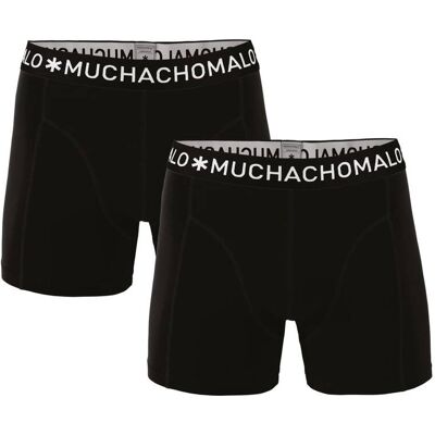 Muchachomalo 1010 Boxer 2pk Black S Muchachomalo 1010 Boxer 2pk Black S