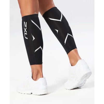 2xu Compression Calf Guard Black/black L 2xu Compression Calf Guard Black/black L