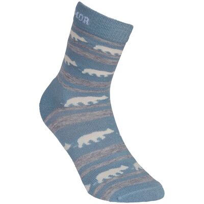 Gridarmor Striped Bear Merino Socks Blue Shadow 43+ Gridarmor Striped Bear Merino Socks Blue Shadow 43+