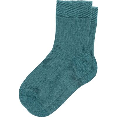 Urberg Merino Wool Ribb Sock 2p Jr Mediterranea 33-36 Urberg Merino Wool Ribb Sock 2p Jr Mediterranea 33-36