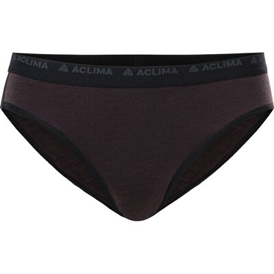 Aclima Women's Lightwool Briefs Chocolate Plum M Aclima Women's Lightwool Briefs Chocolate Plum M