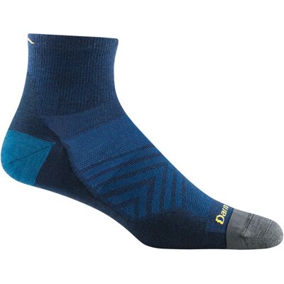 Darn Tough Men's Run Quarter Ultra-lightweight Running Sock Eclipse XL Darn Tough Men's Run Quarter Ultra-lightweight Running Sock Eclipse XL