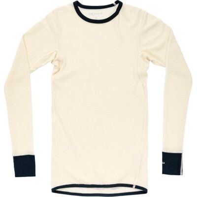Devold Men's Wool Mesh Shirt Ink/offwhite L Devold Men's Wool Mesh Shirt Ink/offwhite L