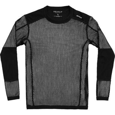 Devold Men's Wool Mesh Pro Shirt Black XL Devold Men's Wool Mesh Pro Shirt Black XL
