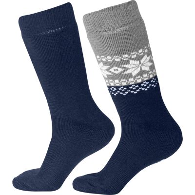 Gridarmor Alpacka Wool Heritage Socks 2p Adult Navy Blazer 36-39 Gridarmor Alpacka Wool Heritage Socks 2p Adult Navy Blazer 36-39
