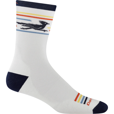 Darn Tough Frontrunner Micro Crew Ultra-lightweight With Cush M White M Darn Tough Frontrunner Micro Crew Ultra-lightweight With Cush M White M