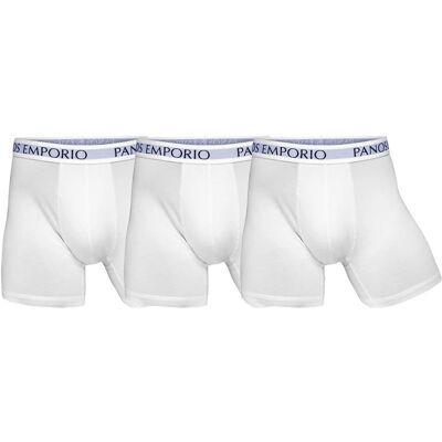 Panos Emporio Pe 3pk Base Bamboo Boxer White XXL Panos Emporio Pe 3pk Base Bamboo Boxer White XXL