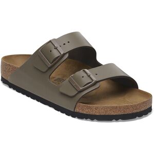Birkenstock Women's Arizona Natural Leather Narrow Concrete Gray 44 Birkenstock Women's Arizona Natural Leather Narrow Concrete Gray 44