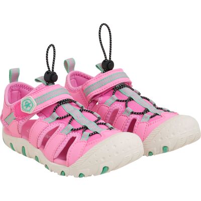 Color Kids Sandals Hiking W. Toe Cap Begonia Pink 35 Color Kids Sandals Hiking W. Toe Cap Begonia Pink 35