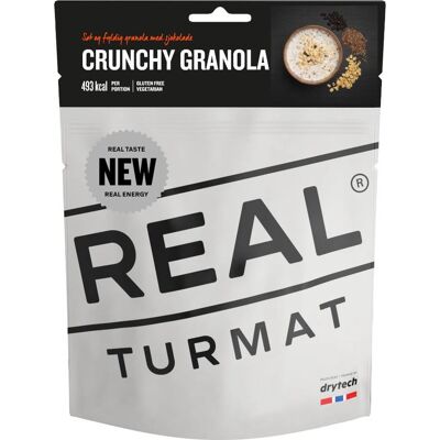 Real Turmat Crunchy Granola - Glutenfri Sjokolade - 280g Real Turmat Crunchy Granola - Glutenfri Sjokolade - 280g