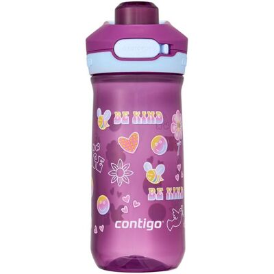 Contigo Kids' Jessie Autopop Water Bottle 420 Ml Grape Retro 420 ml Contigo Kids' Jessie Autopop Water Bottle 420 Ml Grape Retro 420 ml