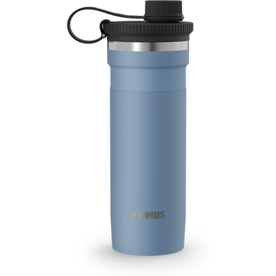 Primus Mika Wide Insulated Bottle 0.5 L Drink Cap Glacier Blue No Size Primus Mika Wide Insulated Bottle 0.5 L Drink Cap Glacier Blue No Size