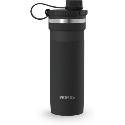 Primus Mika Wide Insulated Bottle 0.5 L Drink Cap Cliffside Ash No Size Primus Mika Wide Insulated Bottle 0.5 L Drink Cap Cliffside Ash No Size
