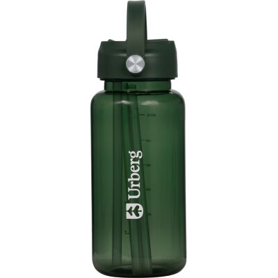 Urberg Tritan Flip Straw 600ml Kombu Green One Size Urberg Tritan Flip Straw 600ml Kombu Green One Size