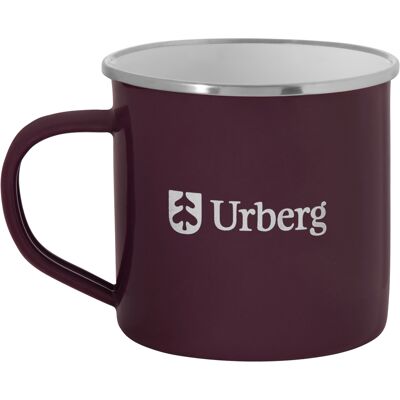 Urberg Emaljekopp 340 Ml Mørk Lilla - Emaljekrus Urberg Emaljekopp 340 Ml Mørk Lilla - Emaljekrus
