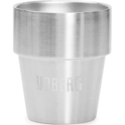 Urberg Dobbeltvegget Kop 300 ml Rustfritt Stål - Reisebeger Urberg Dobbeltvegget Kop 300 ml Rustfritt Stål - Reisebeger