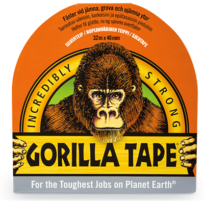 Gorilla Tape Silver Sølv Gorilla Tape Silver Sølv