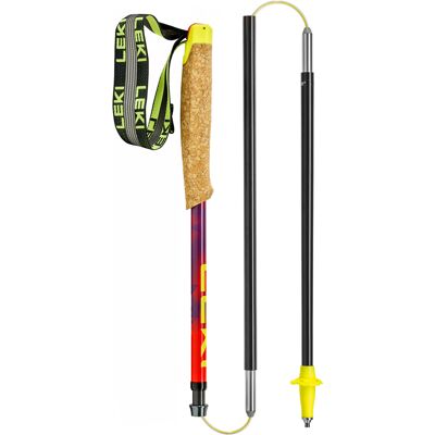 Leki Neotrail Pro Fx.one Sl Bright Red-violet-neonyellow 125 cm Leki Neotrail Pro Fx.one Sl Bright Red-violet-neonyellow 125 cm